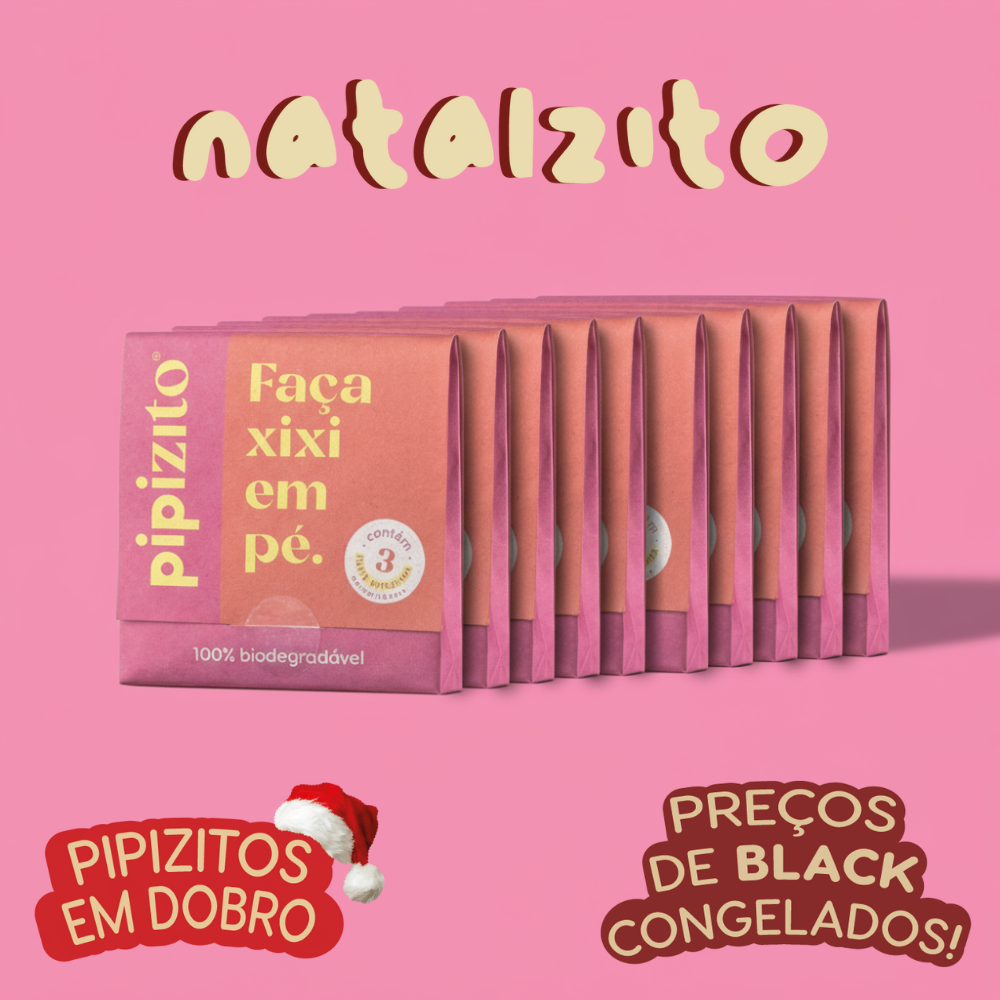 PAGUE 10, LEVE 20: Pipizito Funil Urinário Descartável (20 pacotes c/ 3 unidades)