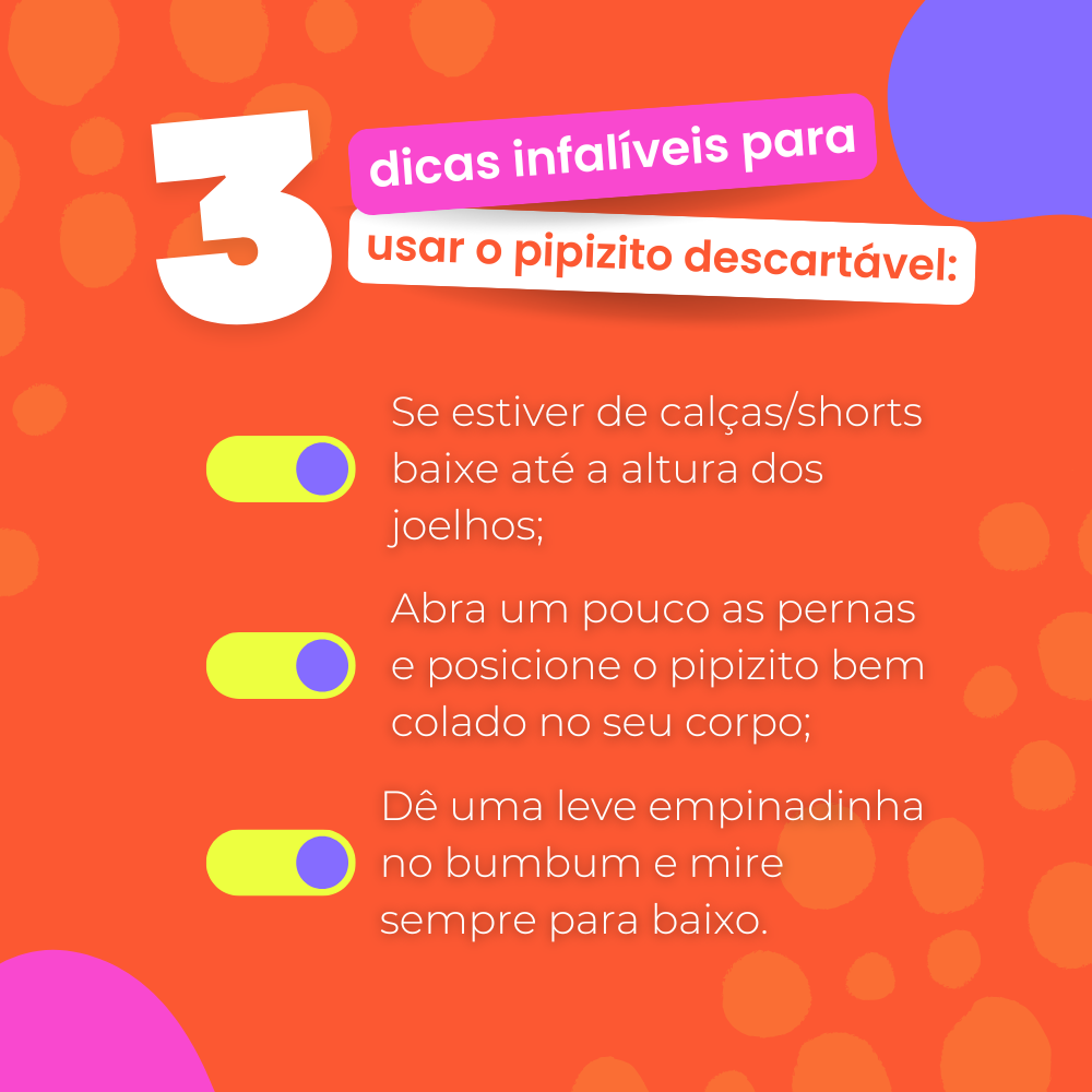 PAGUE 5, LEVE 10: Pipizito Funil Urinário Descartável (10 pacotes c/ 3 unidades)