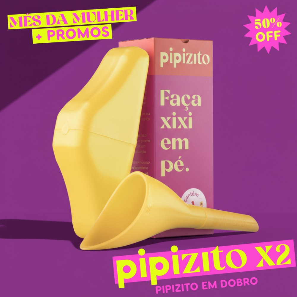 PAGUE 1, LEVE 2: Pipizito Reutilizável - Amarelo
