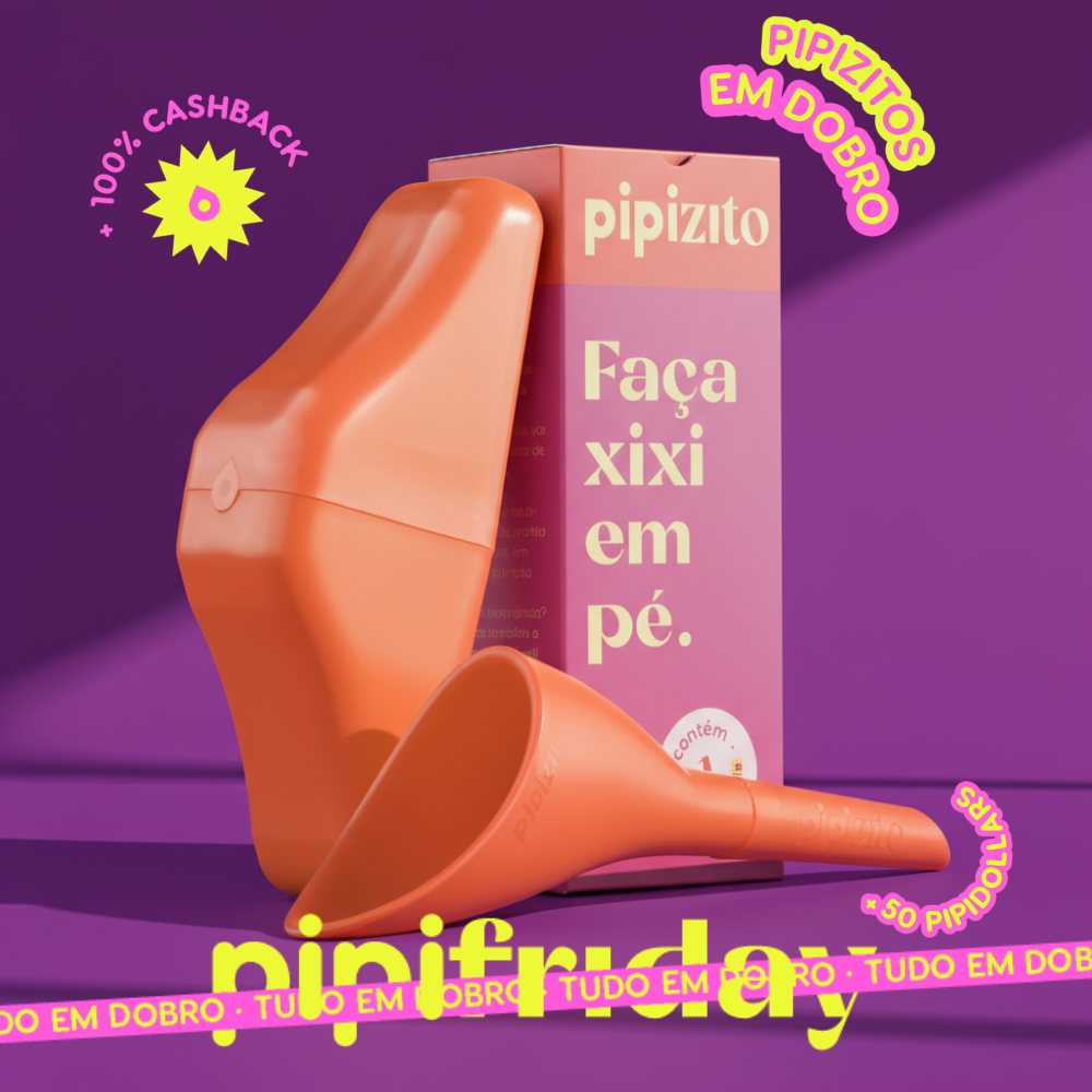 PAGUE 1, LEVE 2: Pipizito Reutilizável - Laranja