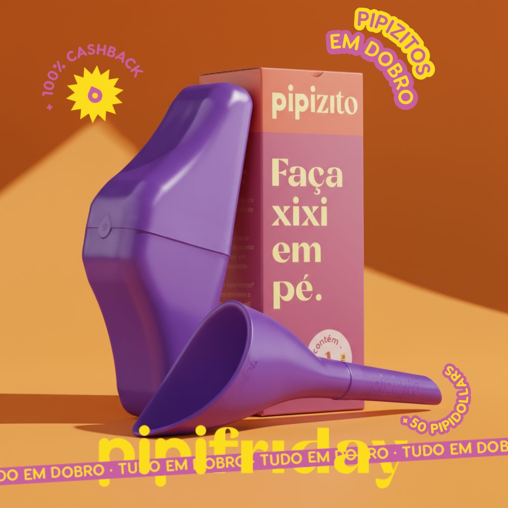 PAGUE 1, LEVE 2: Pipizito Reutilizável - Lilás