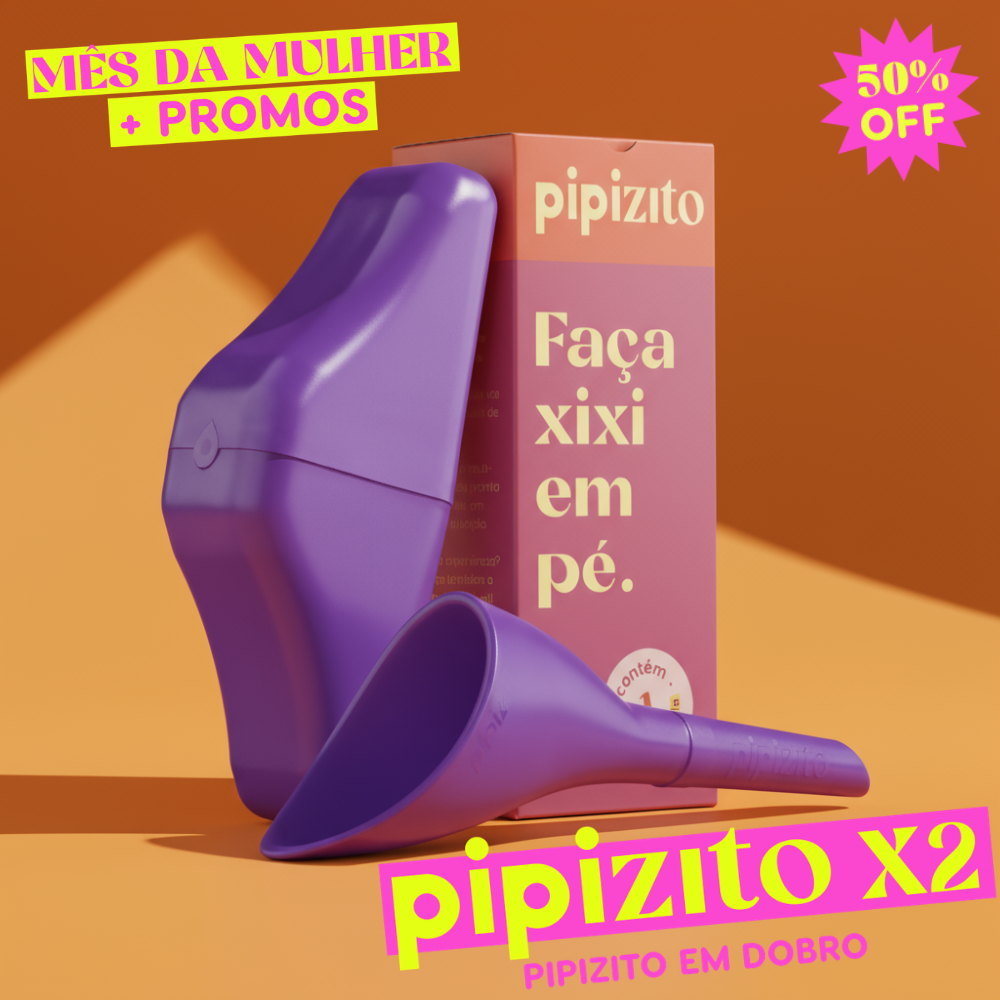 PAGUE 1, LEVE 2: Pipizito Reutilizável - Lilás