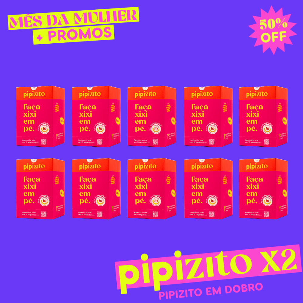 PAGUE 50, LEVE 100: NOVO Pipizito Funil Urinário Descartável