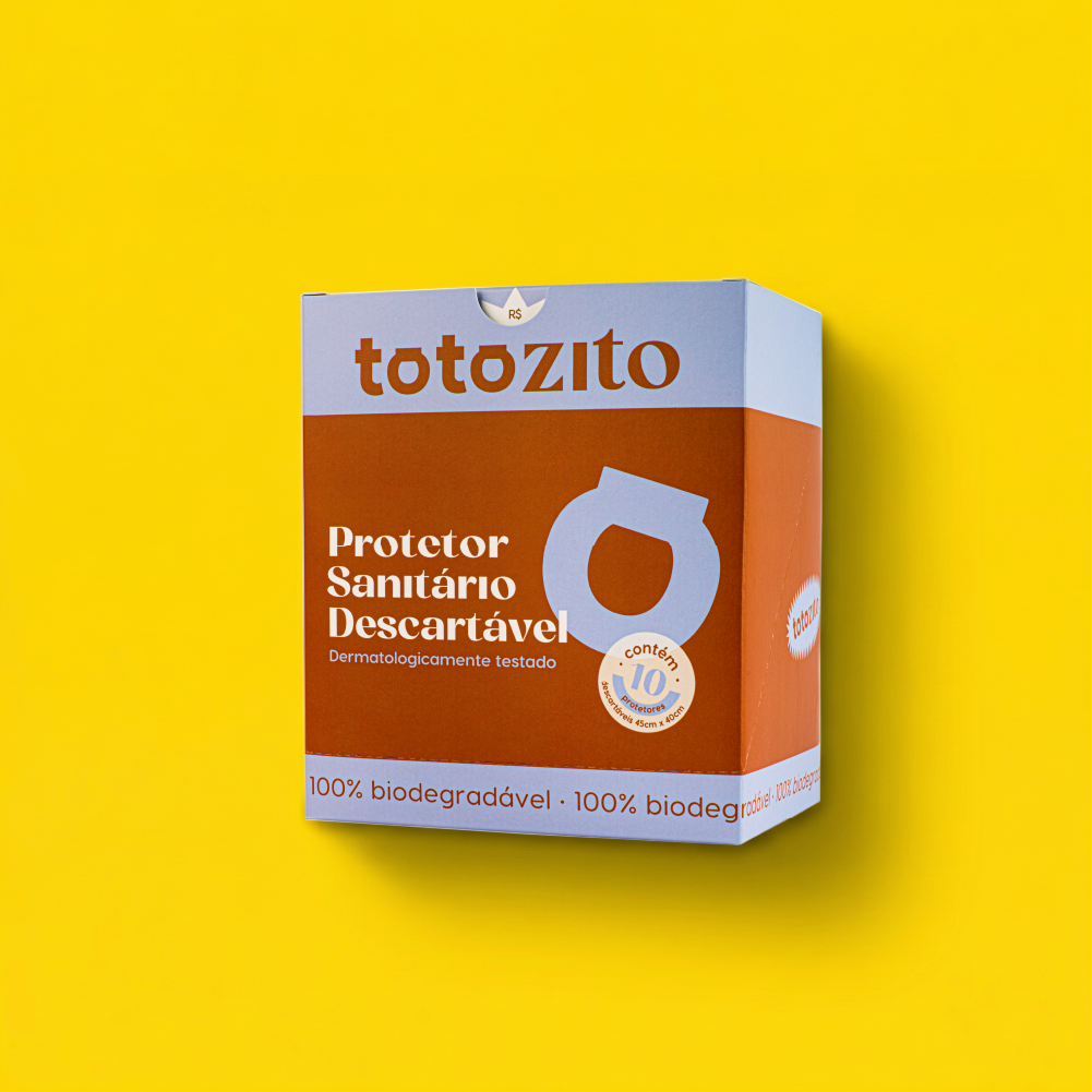 Totozito Protetor para Assento Sanitário Descartável