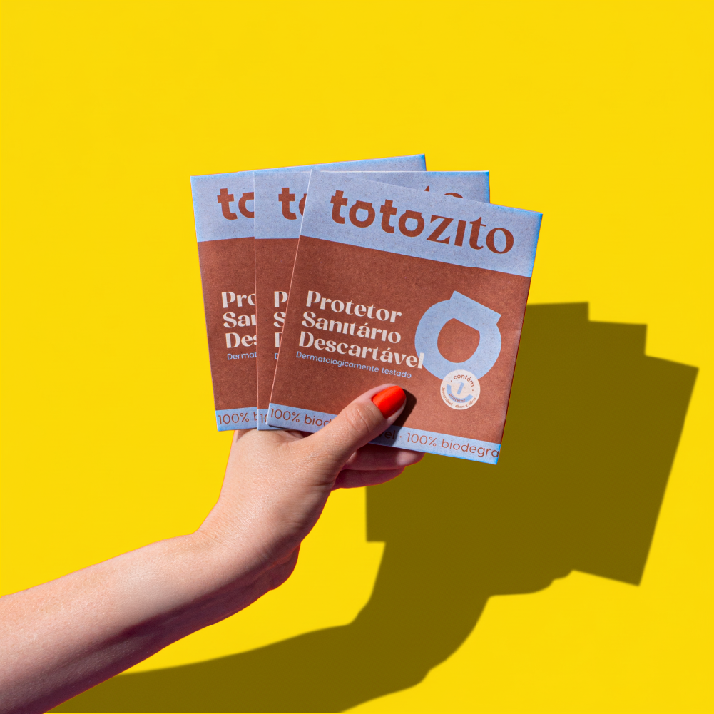 KIT MINI EM DOBRO: 2 Pipizito Reutilizável + 10 Pipizitos Descartáveis + 10 Wipezitos + 2 Totozitos