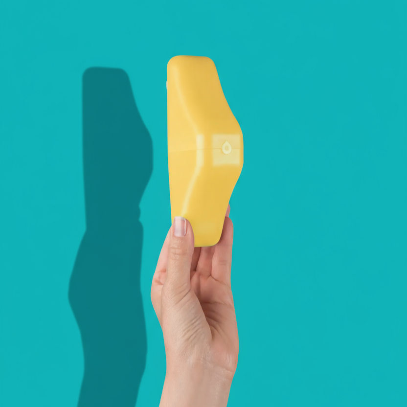 Pipizito Funil Urinário Reutilizável - Amarelo