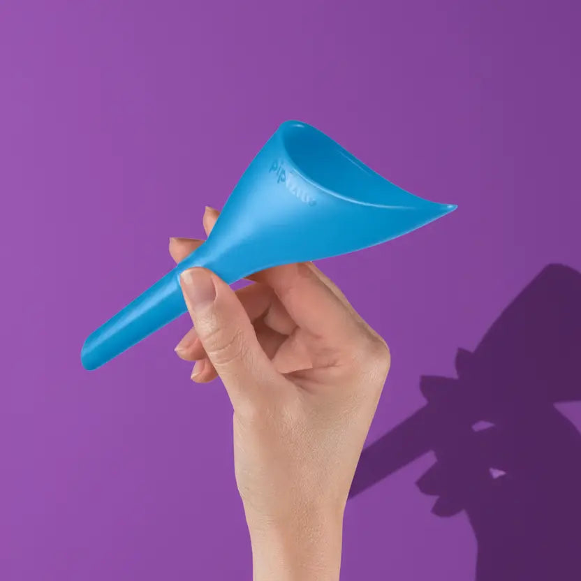 Pipizito Funil Urinário Reutilizável - Azul Celeste pipizito - faça xixi em pé