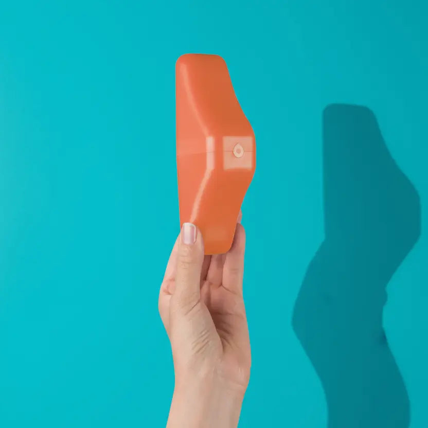 Pipizito Funil Urinário Reutilizável - Laranja pipizito - faça xixi em pé