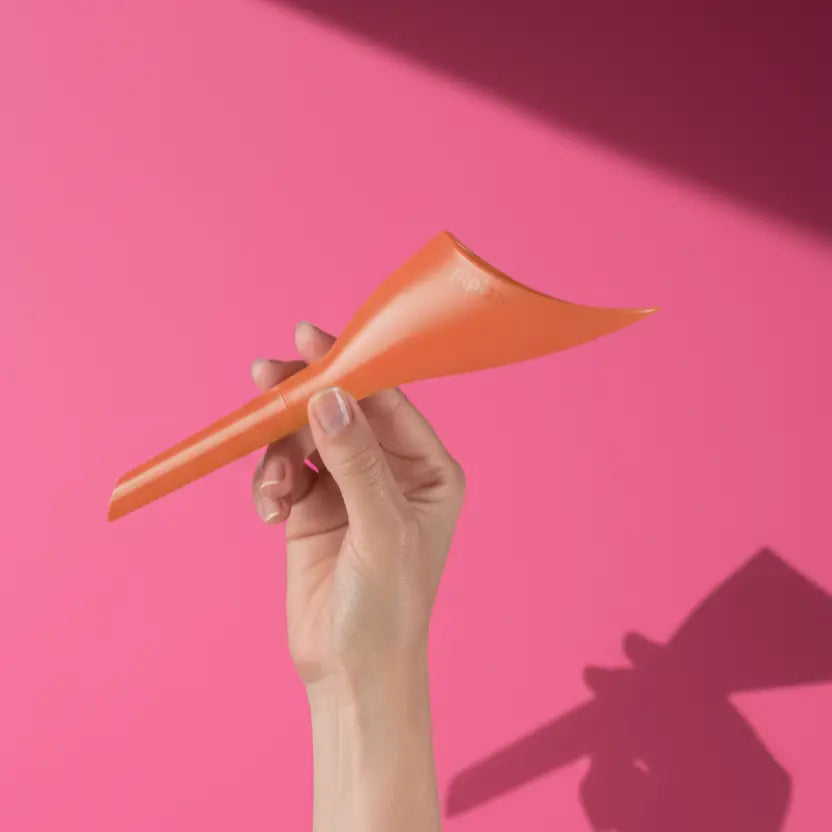 Pipizito Funil Urinário Reutilizável - Laranja pipizito - faça xixi em pé