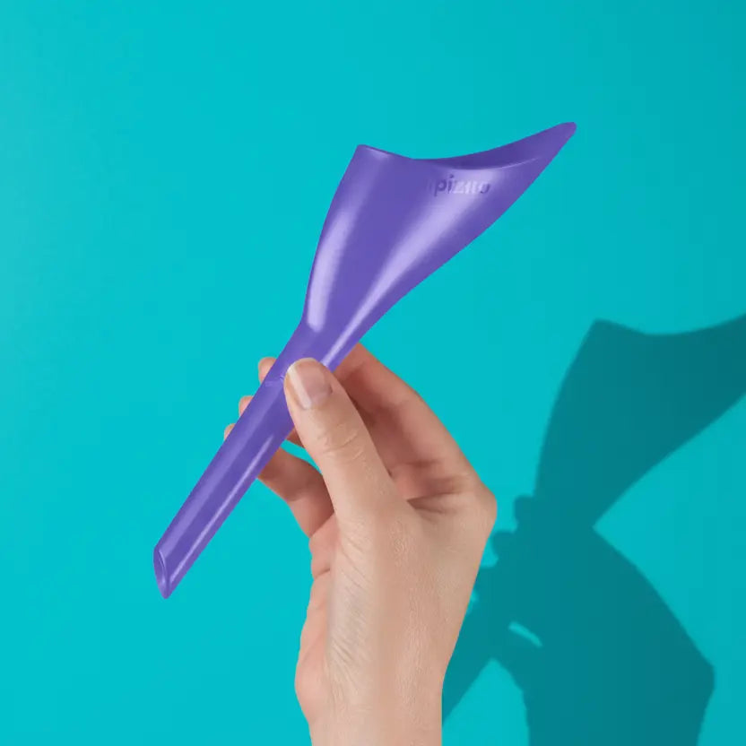 Pipizito Funil Urinário Reutilizável - Lilás pipizito - faça xixi em pé