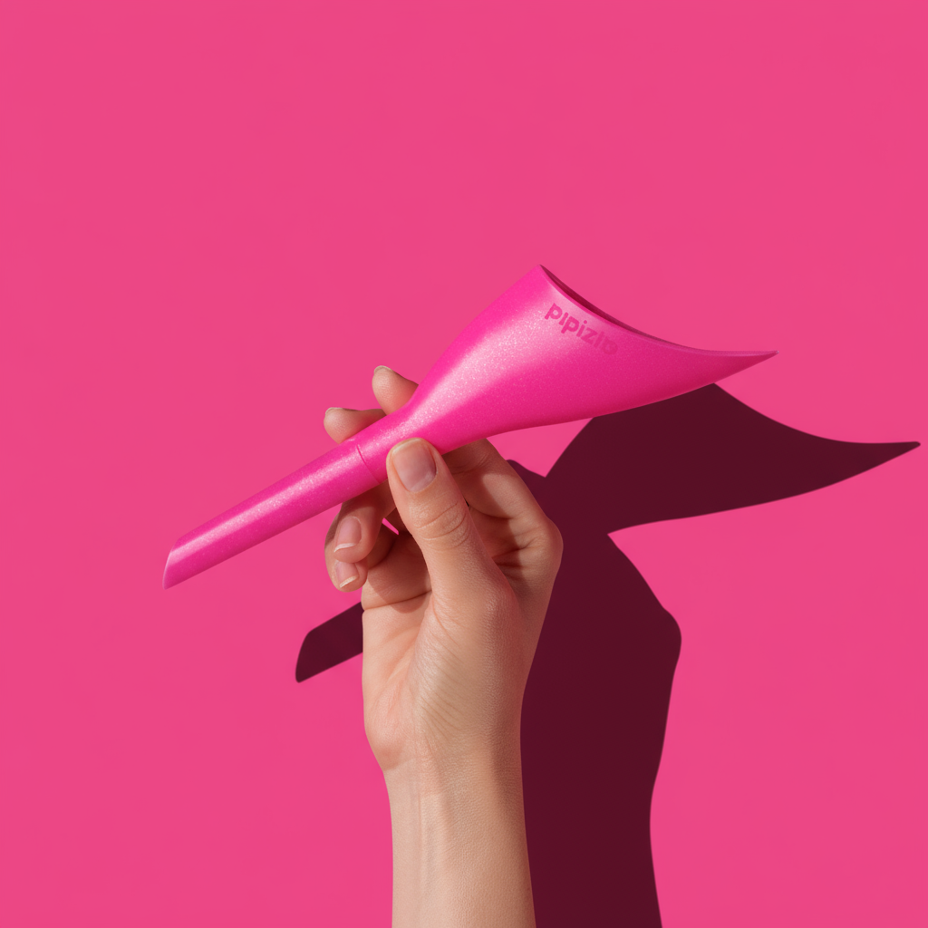 PAGUE 1, LEVE 2: Pipizito Reutilizável - Rosa com Glitter