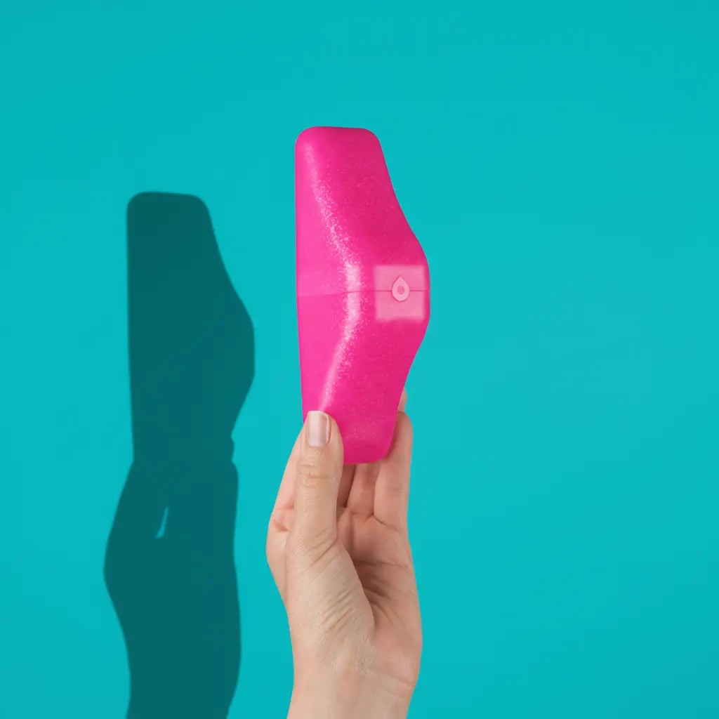 Pipizito Funil Urinário Reutilizável - Rosa com Glitter pipizito - faça xixi em pé
