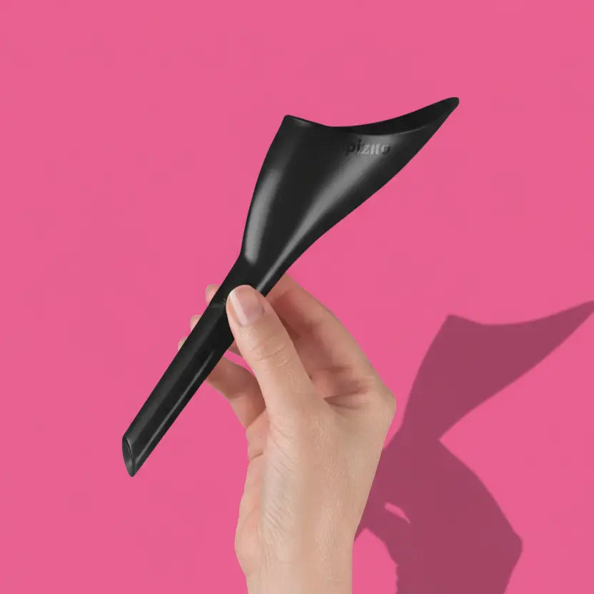 Pipizito Funil Urinário Reutilizável - Preto pipizito - faça xixi em pé