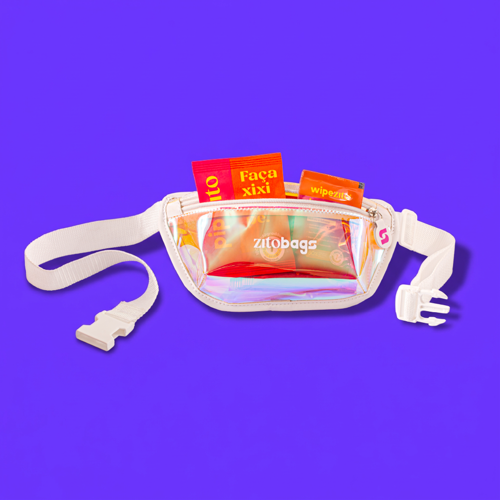 Pochete Zitobags Holográfica - EDIÇÃO LIMITADA