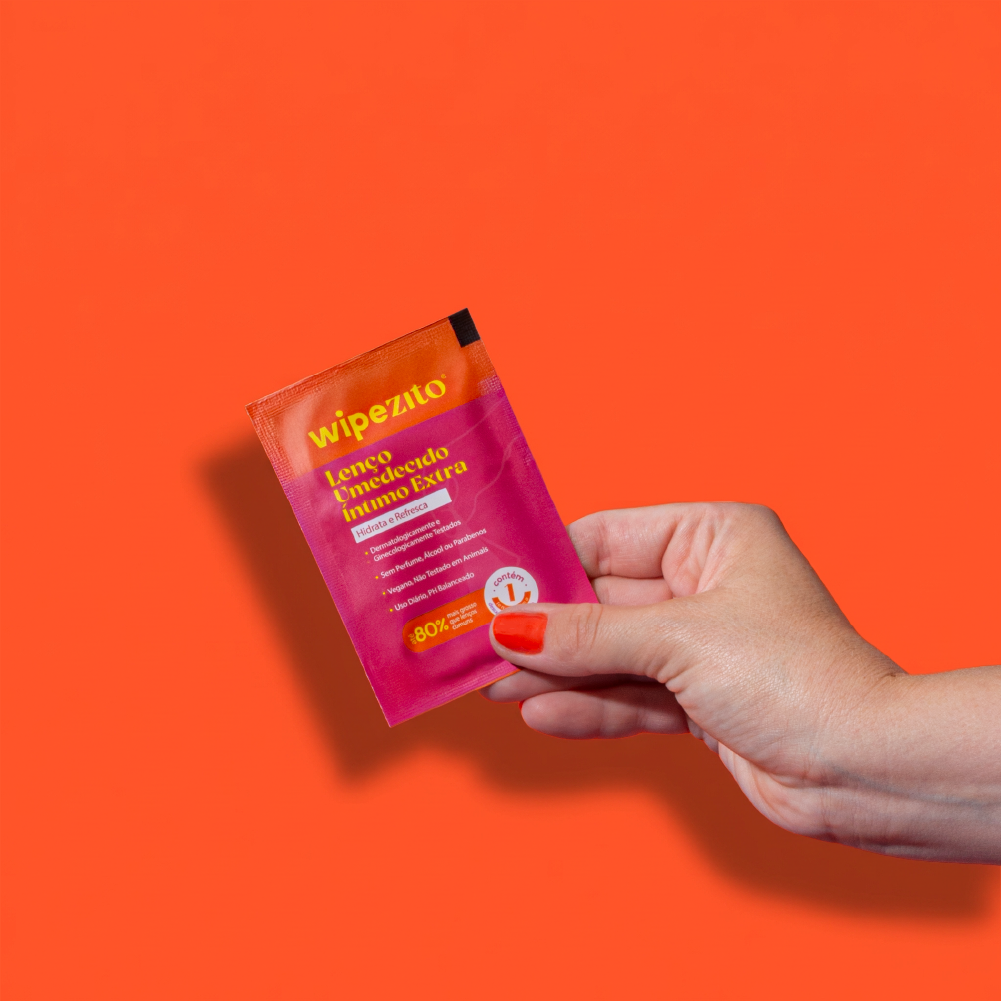 PAGUE 10, LEVE 20: Wipezito Lenço Umedecido Unitário