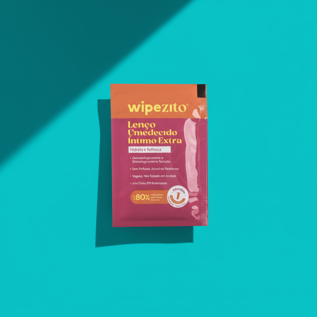 Wipezito - Lenço Umedecido Íntimo Extra - 1 unidade