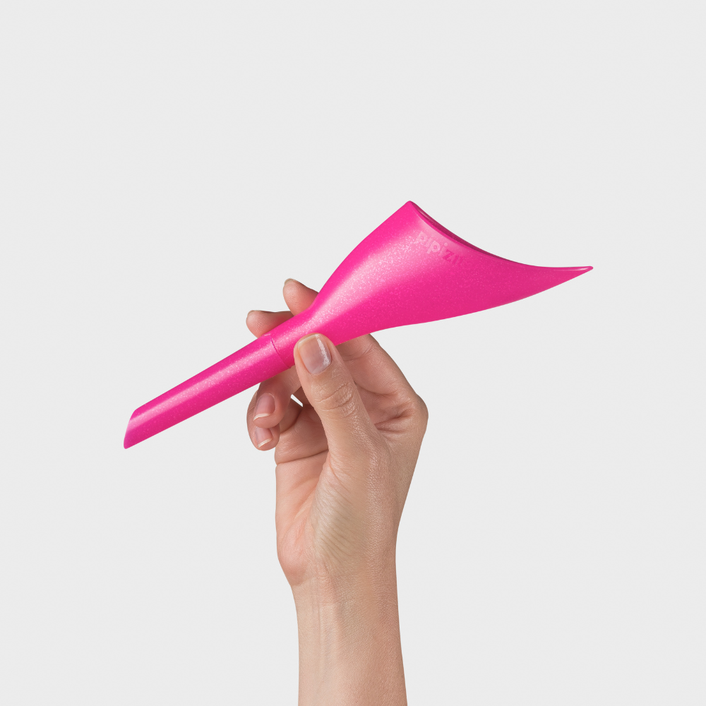 PAGUE 1, LEVE 2: Pipizito Reutilizável - Rosa com Glitter