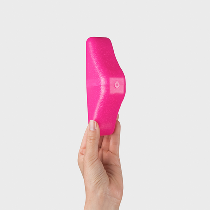 PAGUE 1, LEVE 2: Pipizito Reutilizável - Rosa com Glitter