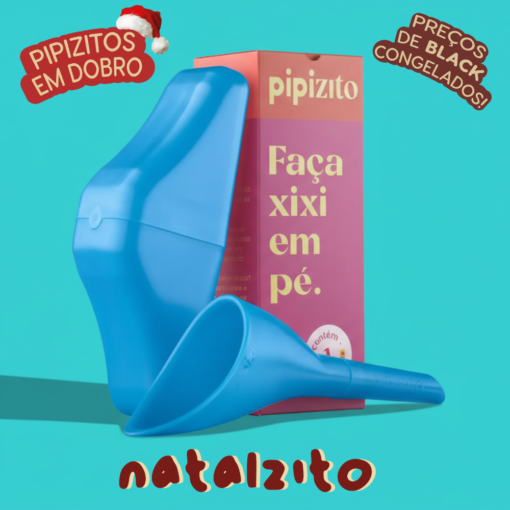 PAGUE 1, LEVE 2: Pipizito Reutilizável - Azul Celeste
