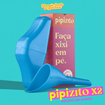 EM DOBRO: Pipizito Reutilizável - Azul Celeste