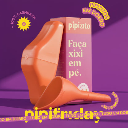 PAGUE 1, LEVE 2: Pipizito Reutilizável - Laranja