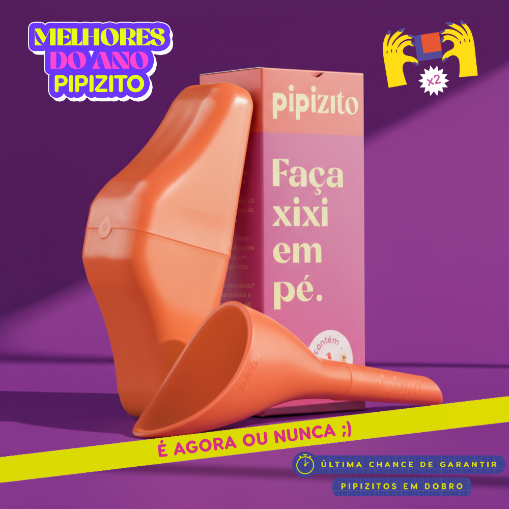 PAGUE 1, LEVE 2: Pipizito Reutilizável - Laranja