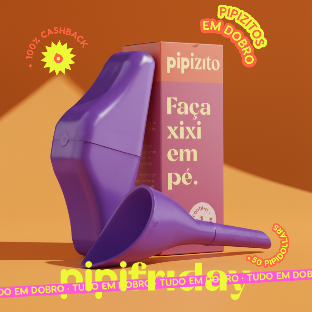 PAGUE 1, LEVE 2: Pipizito Reutilizável - Lilás