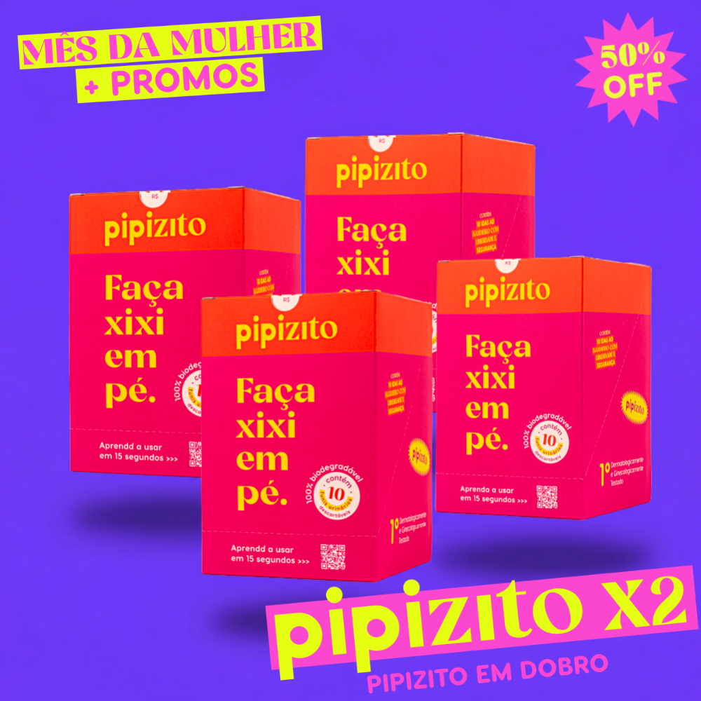 PAGUE 20, LEVE 40: NOVO Pipizito Funil Urinário Descartável