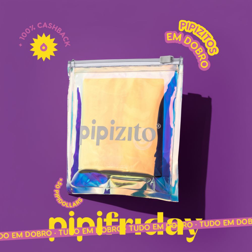 PAGUE 1, LEVE 2: Porta Pipizito Ziplock