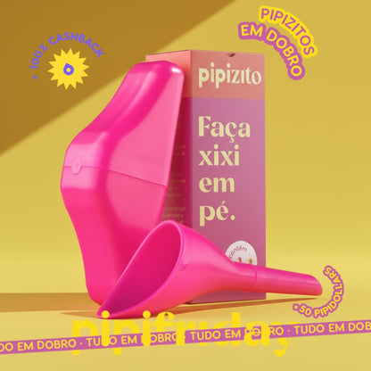 PAGUE 1, LEVE 2: Pipizito Reutilizável - Rosa