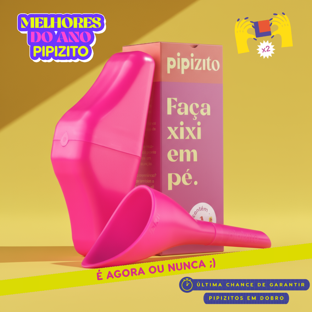 PAGUE 1, LEVE 2: Pipizito Reutilizável - Rosa
