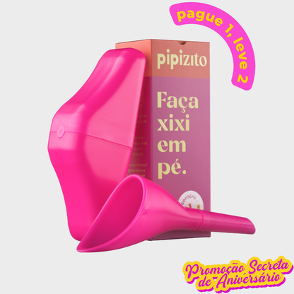 PAGUE 1, LEVE 2: Pipizito Reutilizável - Rosa