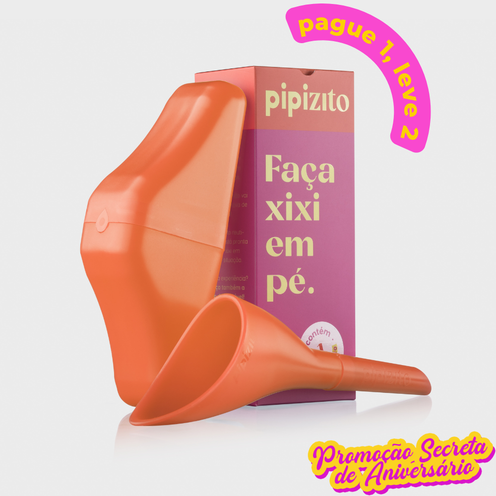 PAGUE 1, LEVE 2: Pipizito Reutilizável - Laranja