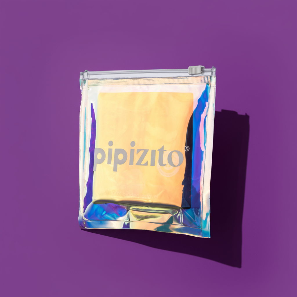 Kit Preparada: 30 Pipizitos Descartáveis + 1 Porta Pipizito Ziplock