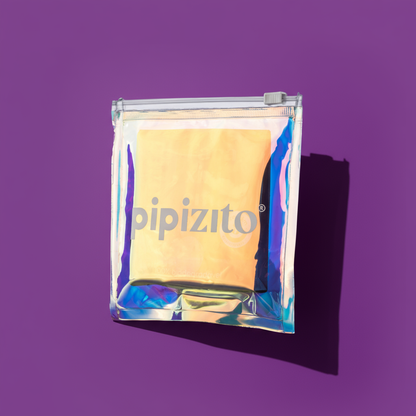 Kit Preparada: 30 Pipizitos Descartáveis + 1 Porta Pipizito Ziplock