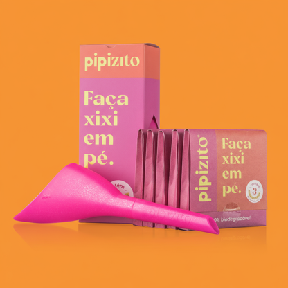 BLACK30%: Pipizito Reutilizável + 15 Pipizitos Descartáveis + 15 Wipezitos