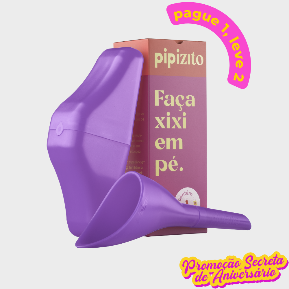 PAGUE 1, LEVE 2: Pipizito Reutilizável - Lilás