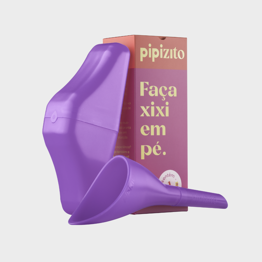 Pipizito Funil Urinário Reutilizável - Lilás