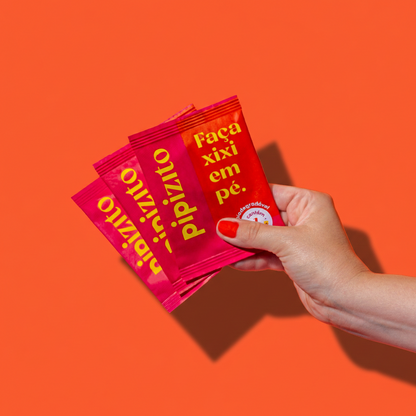 KIT TUDÃO: 1 Pipizito Reutilizável + 20 Pipizitos Descartáveis + 20 Wipezitos + 10 Totozitos + Pochete Holográfica Zitobags