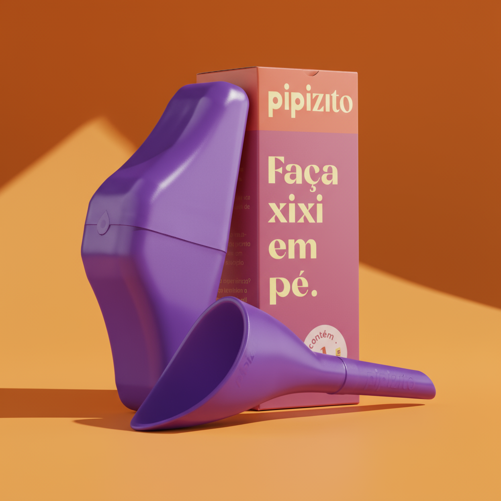 Pipizito Funil Urinário Reutilizável - Lilás