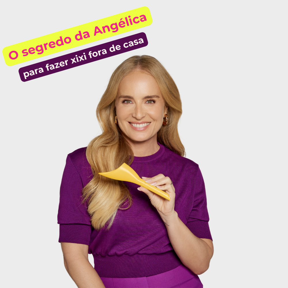 Pipizito Funil Urinário Reutilizável - Amarelo