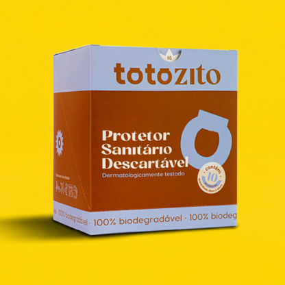 Totozito Protetor para Assento Sanitário Descartável