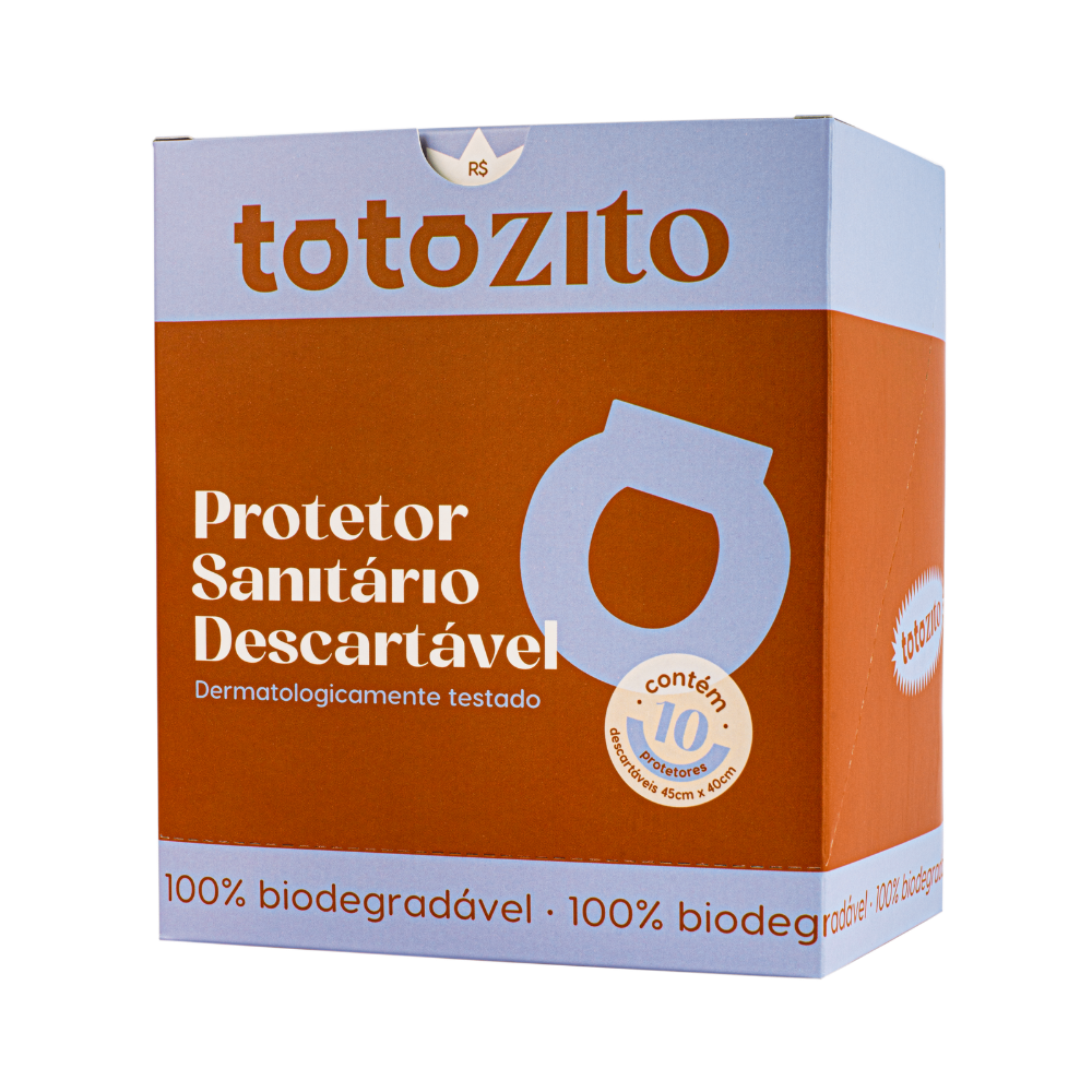 Totozito Protetor Sanitário Descartável