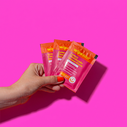 KIT TUDÃO: 1 Pipizito Reutilizável + 20 Pipizitos Descartáveis + 20 Wipezitos + 10 Totozitos + Pochete Holográfica Zitobags